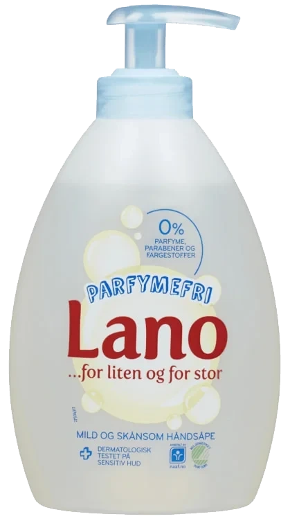 Lano Parfymefri Håndsåpe 300ml