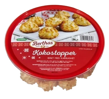 Kokostopper 360g Berthas