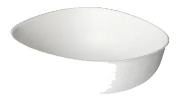 Skål Pebble Fiber 500ml Hvit Duni