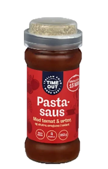 Timeout Pastasaus Tomat & Urter 353g