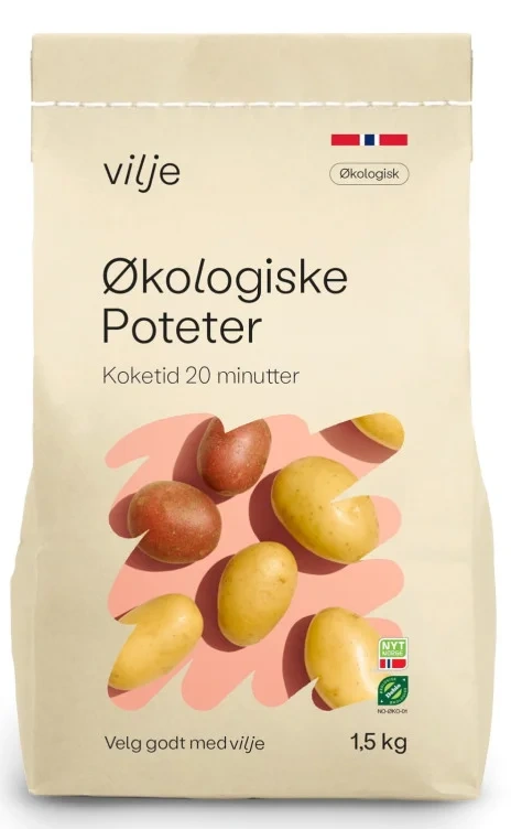 Potet 1,5kg Økologisk