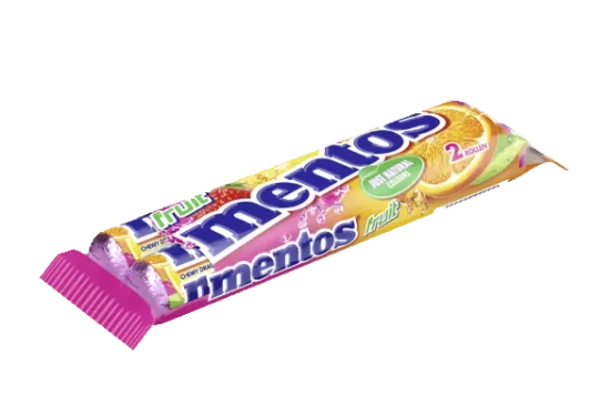 Mentos Frukt 2x38g