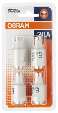 Osram Universalsikring 20a 4-pk