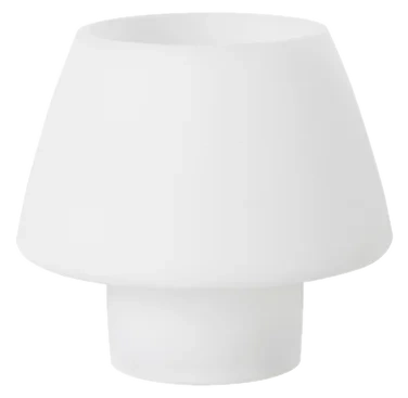 Lysholder Moody Maxi Silicone Hvit