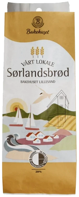 Sørlandsbrød 750g Bakehuset