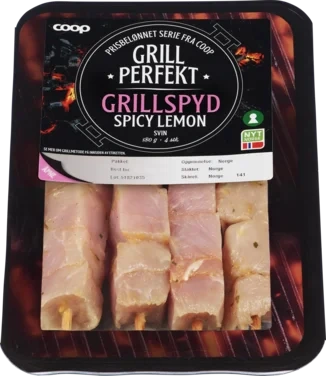 Coop Gp Grillspyd Spicy Lemon 180g