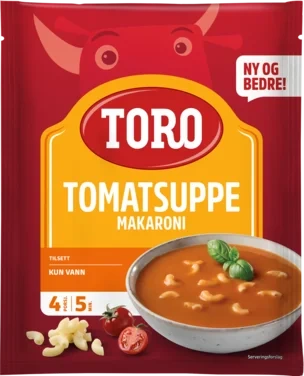 Tomatsuppe m/Makaroni 122g Toro