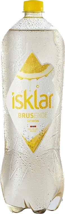Isklar Sparkling Brusende Sitron 1,5l
