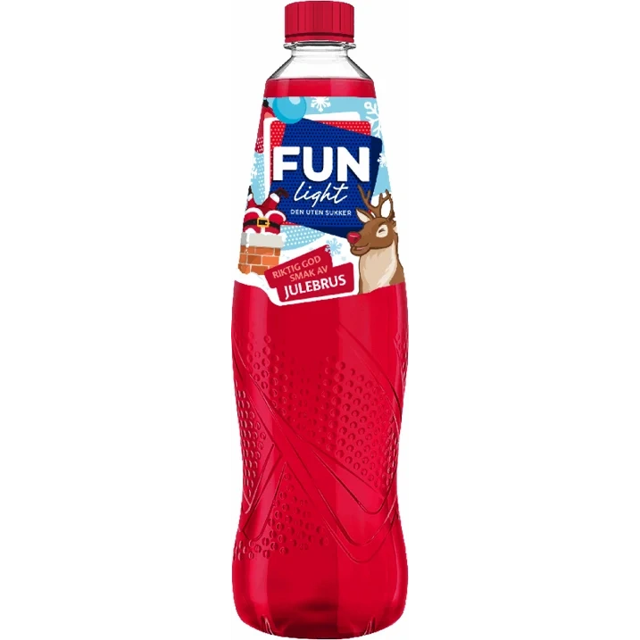 Fun Light Julebrus Saft 0,8l