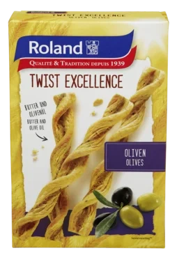 Brødpinner Oliven 100g Twist Excellence Roland