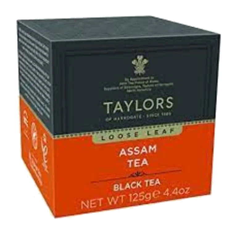 Taylors Of Harrogate Assam 125g, Sort Løs Te 125g