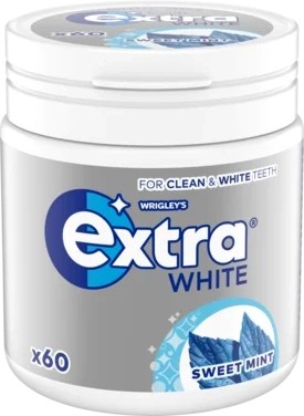 Wrigleys Extra White Sweetmint Bks 84g