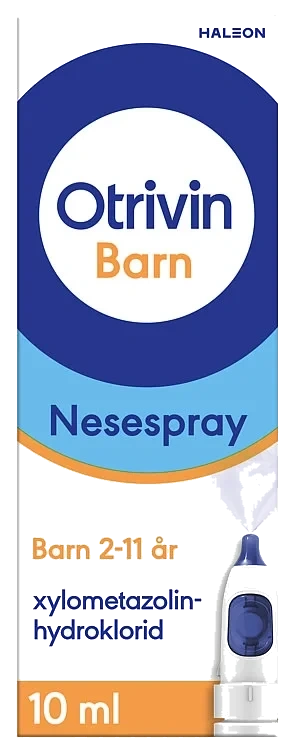 Otrivin Nesespray Barn 0,5mg 10ml