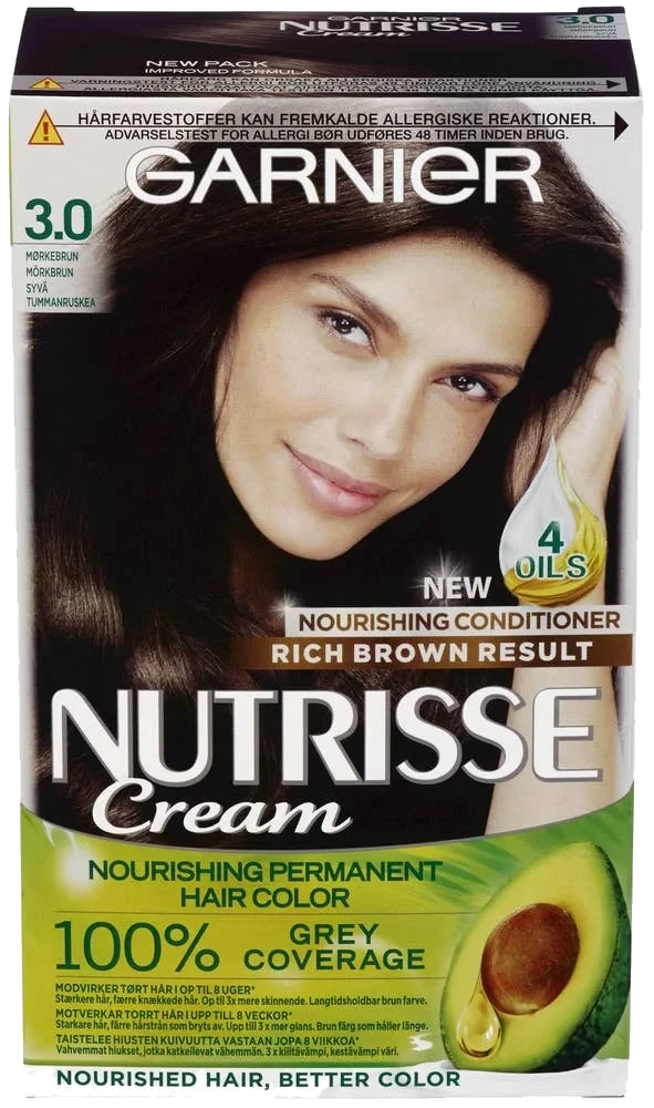 Nutrisse mørkebrun 3.0