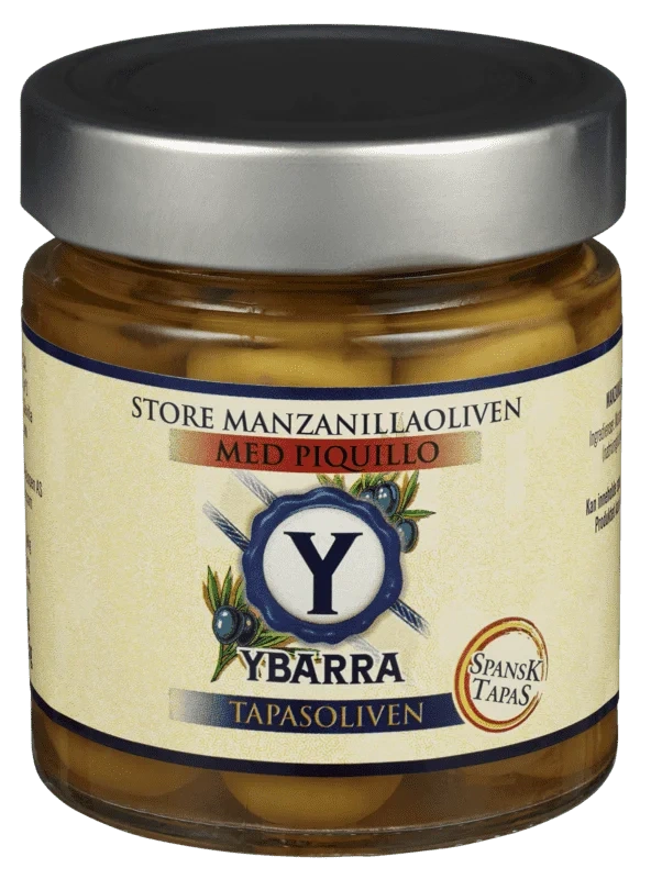 Ybarra Tapasoliven med Piquillo 210g