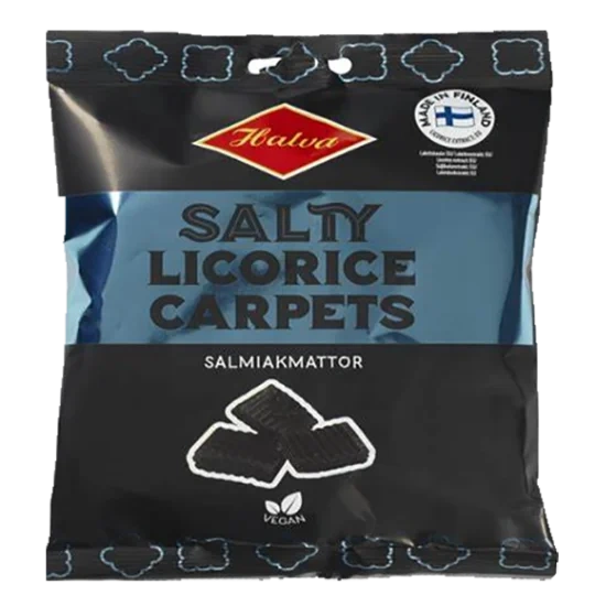 Salty Licorice Carpets 140g
