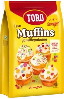 Toro Lyse Muffins Storpakning 5x520g