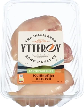 Kyllingfilet Naturell 750g