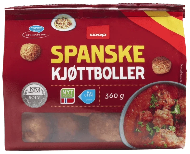 Coop Spanske Kjøttboller 360g
