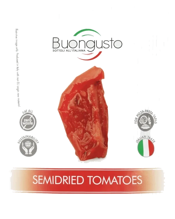 Tomat Semitørket 100g Buongusto