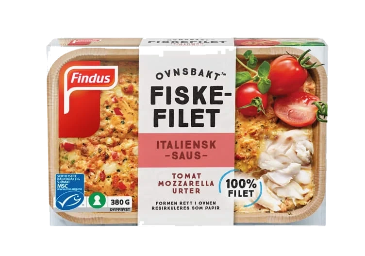 Fisk Ovnsbakt Italiensk 380g Findus