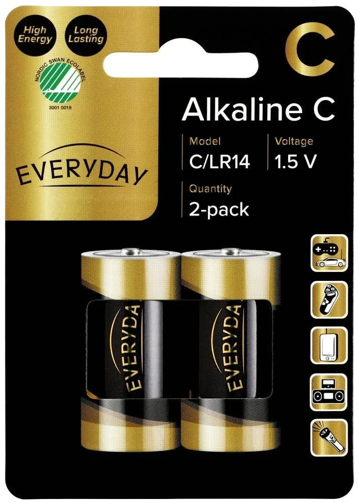 Batterier C/LR14
