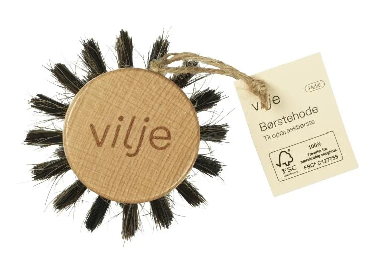 Oppvaskbørste Hode Refill i Tre Vilje