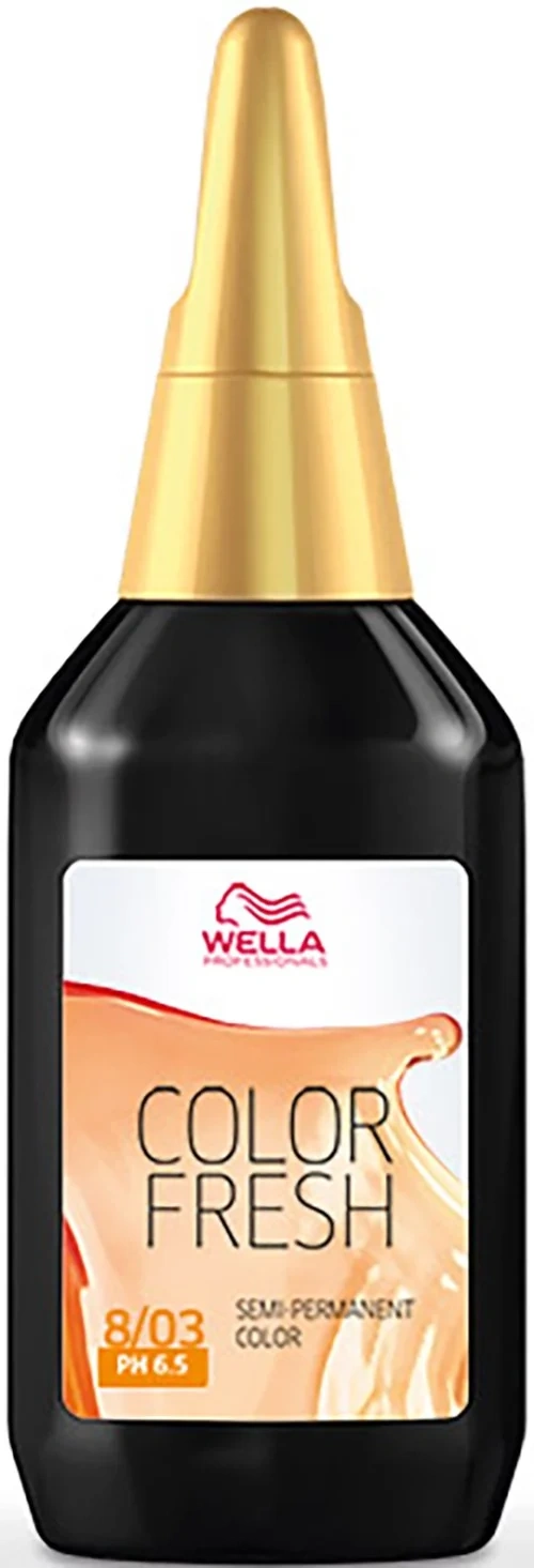 Wella Professionals Color Fresh 8/03 Light Natural/Gold Blonde