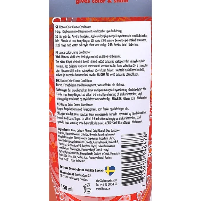 Balsam Color Creme Fire Red