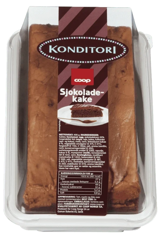 Coop Sjokoladekake 400g