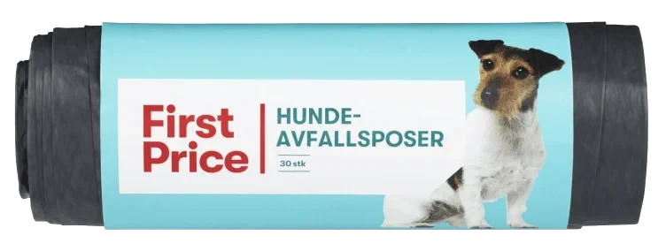 Hundeavfallsposer 30stk First Price
