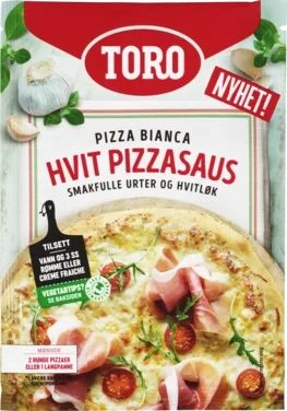 Toro Hvit Pizzasaus 30x28g