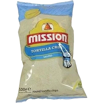 Nacho Chips Rund 500g Mission