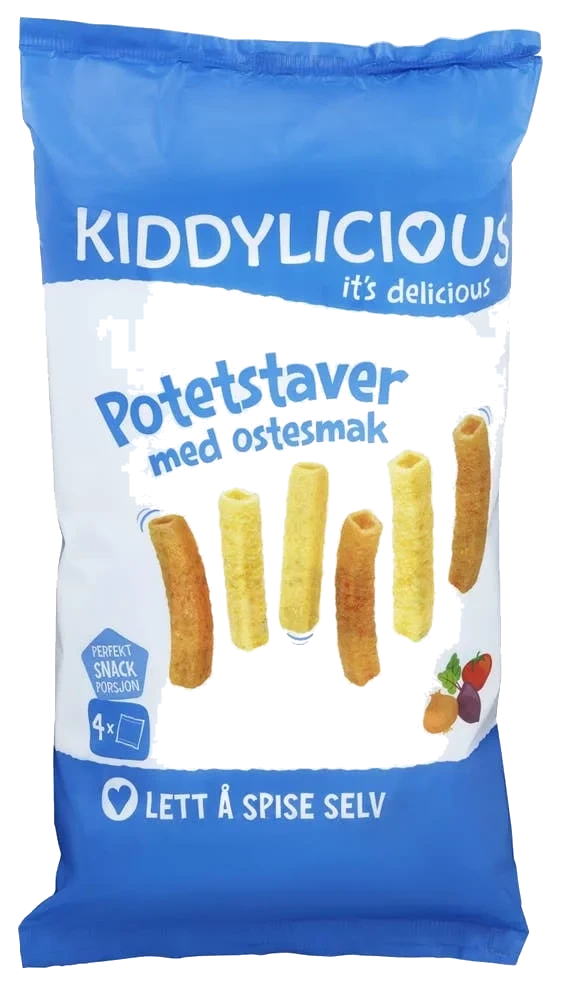 Potetstaver med ostesmak