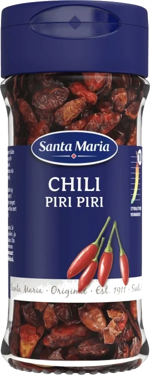 Chilipepper Piri Piri 11g Santa Maria