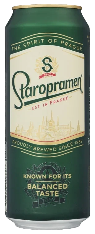 Staropramen Premium 0,5l boks