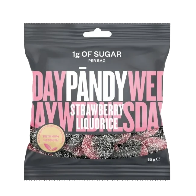 Pandy Candy Strawberry Liquorice