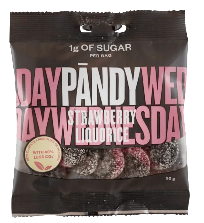 Pandy Candy Strawberry Liquorice