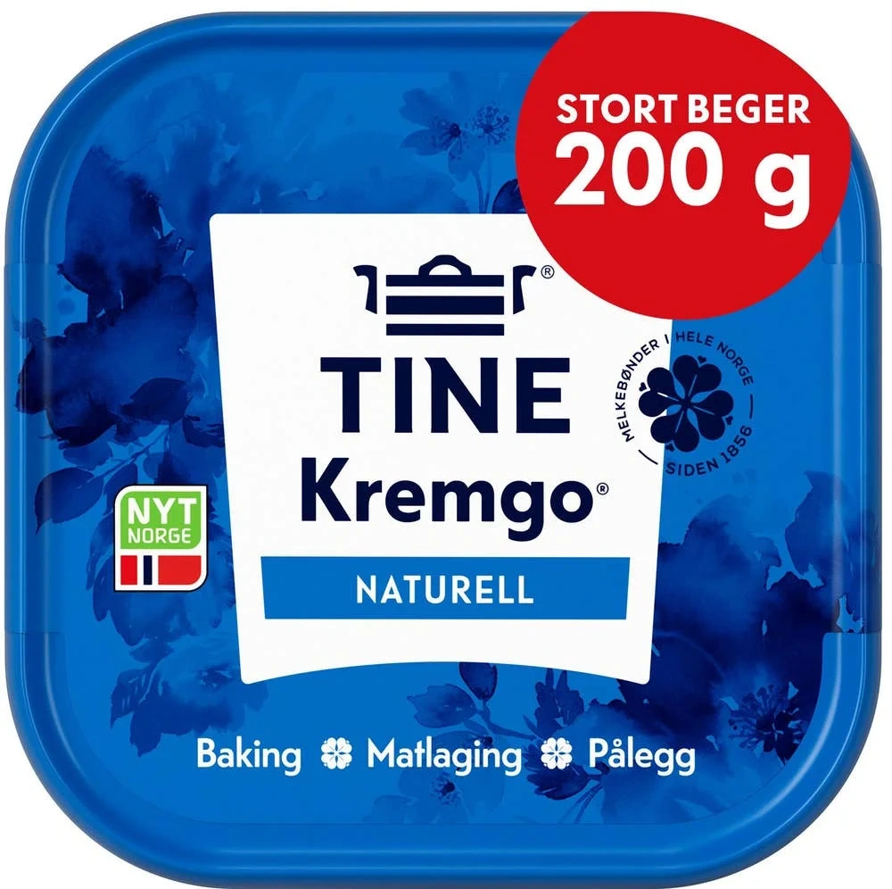 Kremgo' Naturell 200g Tine