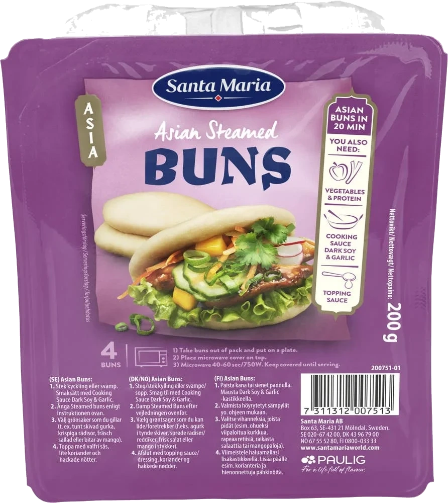Asian Steamed Buns