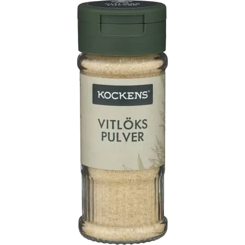 Vitlökspulver Burk