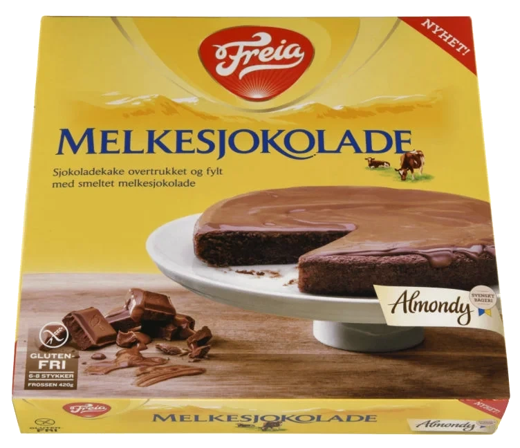 Melkesjokoladekake Freia 420g Almondy