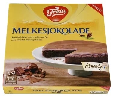 Melkesjokoladekake Freia 420g Almondy