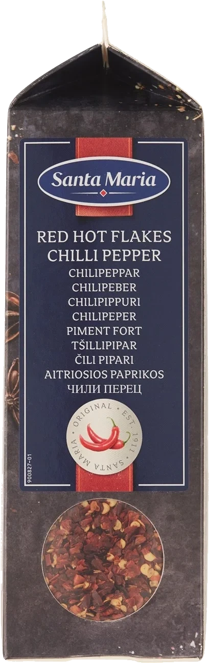 Chilipeppar Red Hot Flakes