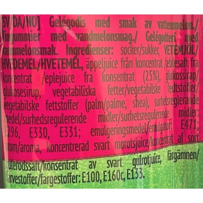 Godisremmar Vattenmelon
