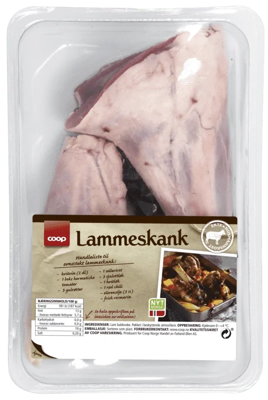 Coop Lammeskank ca 800g