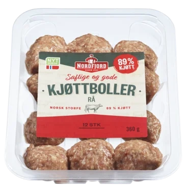 Kjøttboller m/Storfe 360g