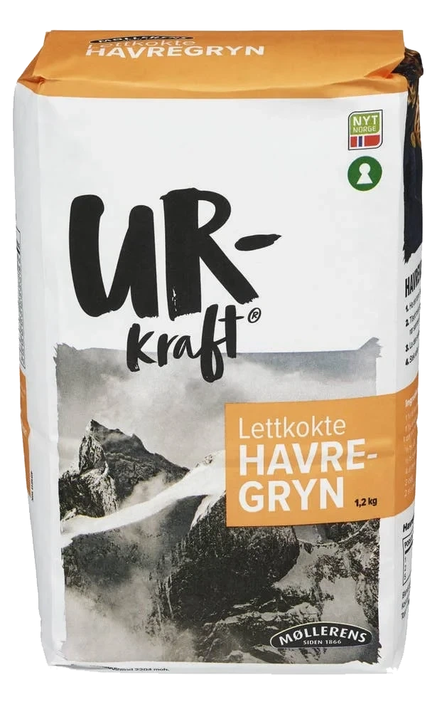 Urkraft Lettkokte Havregryn