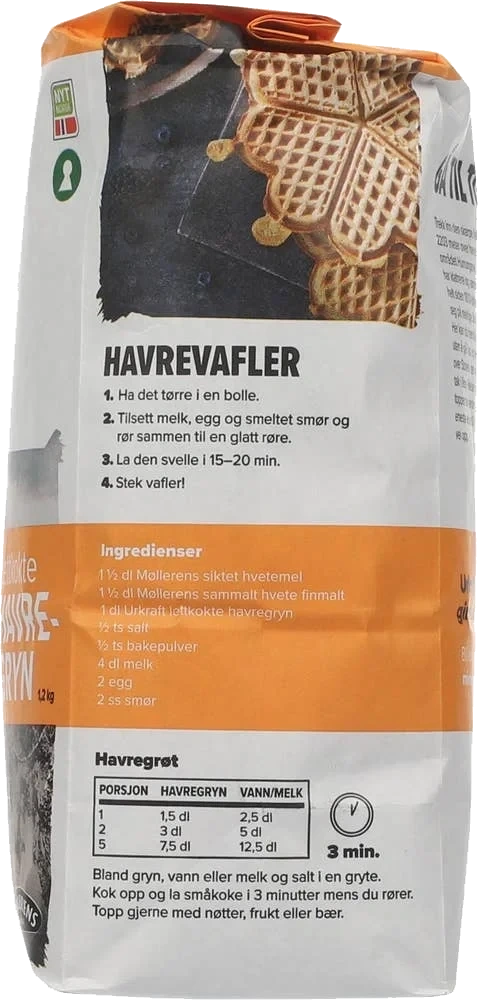 Urkraft Lettkokte Havregryn