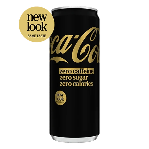 Coca-Cola Zero Koffeinfri 0,33l boks